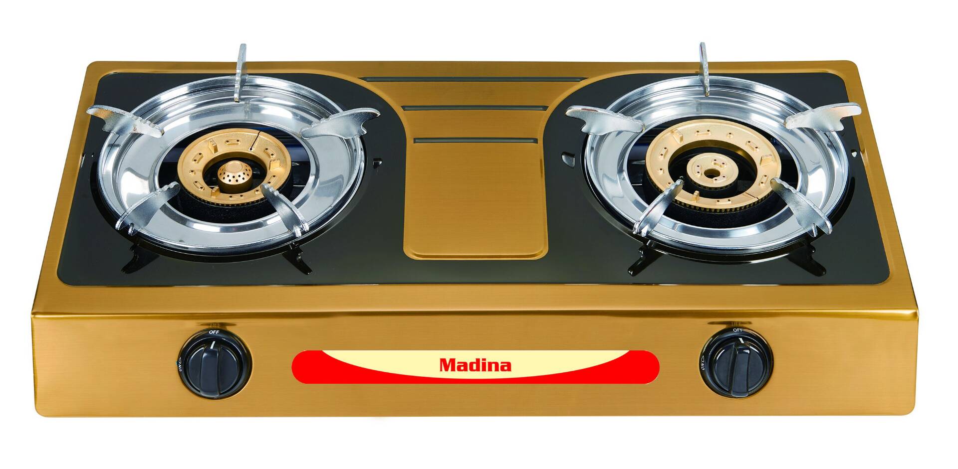 Madina Classic Gas Stove M 217G SRB LPG Double Gas Stove 