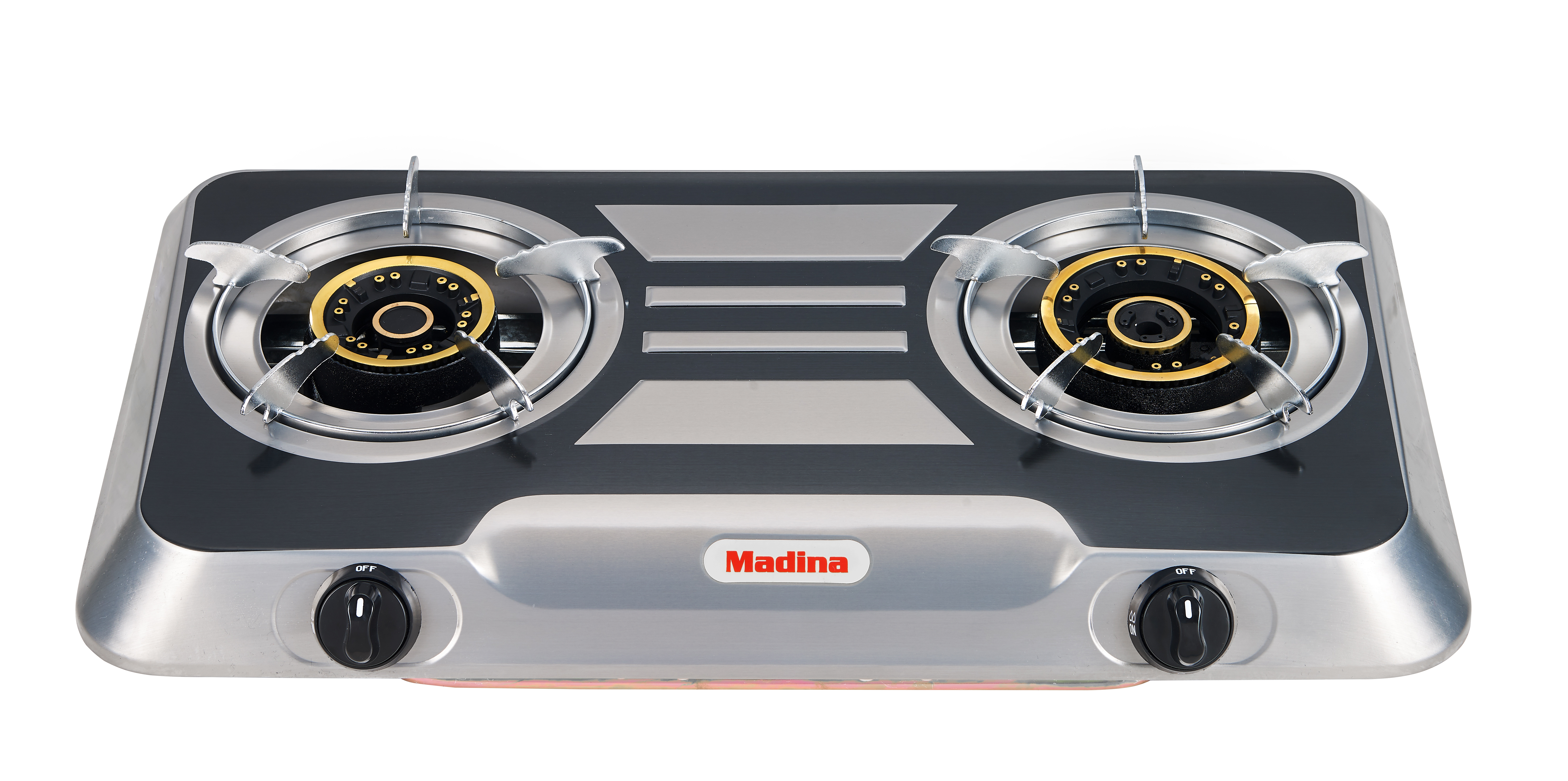 Madina Classic Gas Stove M 218 SRB LPG Double Gas Stove 