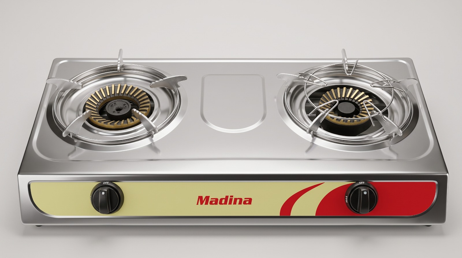 Madina Classic Gas Stove M 201 SRB LPG Double Gas Stove 