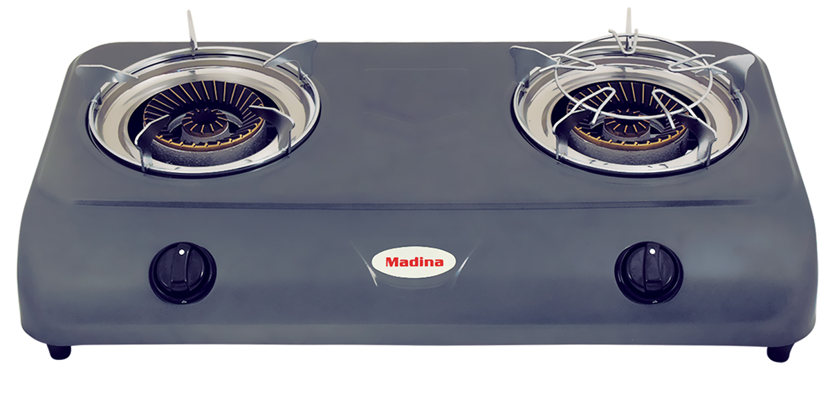 Madina Classic Gas Stove M 206 TRB LPG Double Gas Stove 